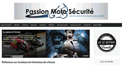 Desktop Screenshot of moto-securite.fr